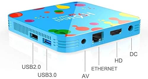 6K Ultra HD Android TV Box Android 9.0 Media Player TV Box Quad Core 64-bit ARM Smart TV Box Support 3D 6K Ultra HD H.265 2.4GHz 5G WiFi