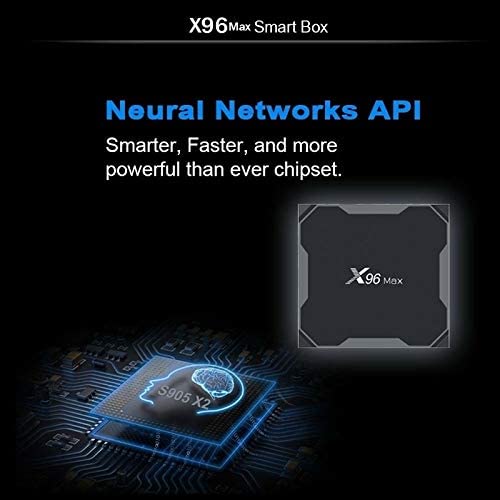 X96 Max Smart TV Box Android 8.1 Chip S905X2 Quad Core 2/4GB 16/32/64GB 2.4G&5.8GHz WiFi BT 1000M 4K IPTV Set top Box