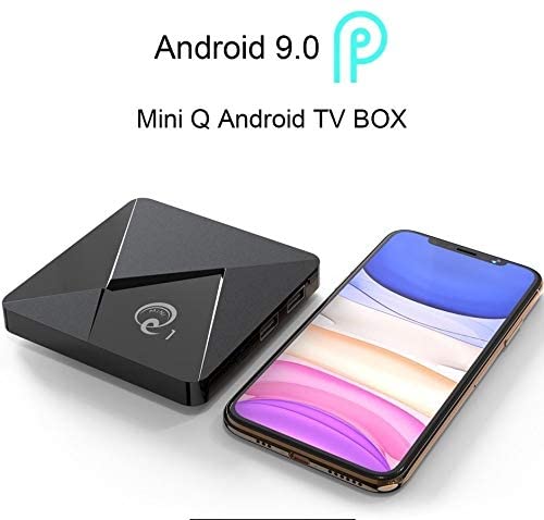 Newest Mini Q Bluetooth 4K GPU 2.4G/5G Android 7.1 Box Network Smart Player TV Box All-H6 32G/64G WiFi BT HD+ TV Box