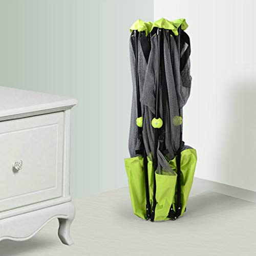 HomHum Baby Portable Playard with Carry Case and Washable/Adjustable,6-Panel,Outdoor,for Babies and Toddler,Blue
