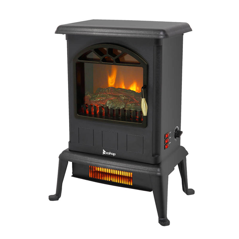 Infrared Heater Electric Fireplace Portable Stove