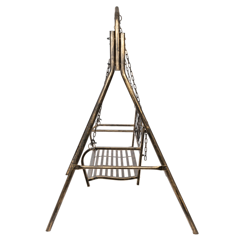 Paint Brush Gold Artisasset Garden Double Swing Chair