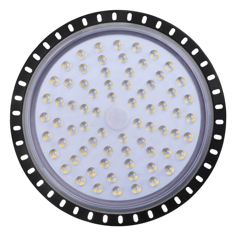 300W LED UFO Industrial Lamp Cold White LED High Bay Light Workshops Factory 4 Pcs