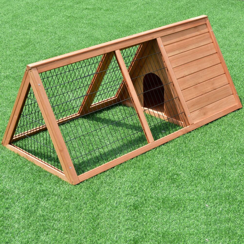 50 inches Wooden Rabbit Guinea Pig Hutch Wooden Rabbit Guinea Pig House