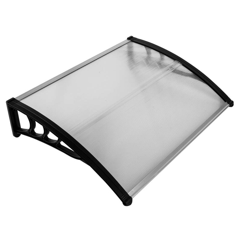 40" x 31" Front Door Awnings Canopies, Modern Polycarbonate Window Awning Cover, Patio Eaves Canopy Decorator