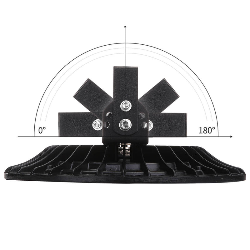 100W UFO LED High Bay Light Factory Warehouse Flood Light Commercial LED 4 Pcs