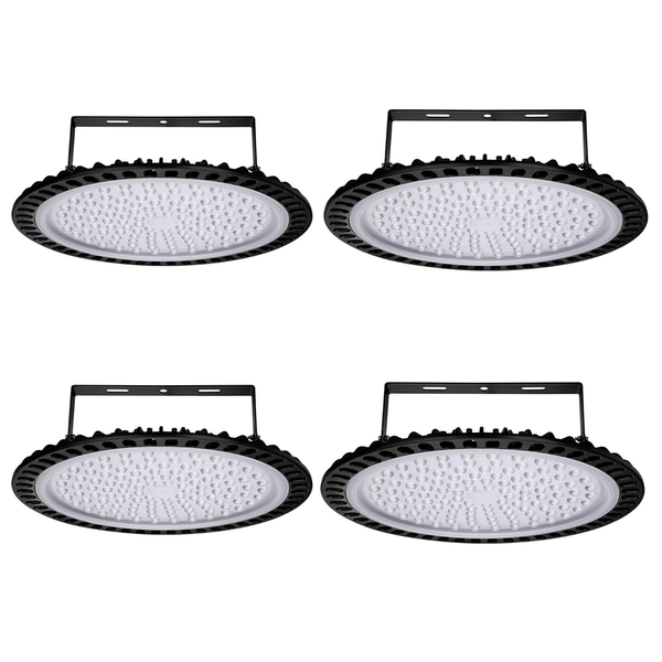 500W Super Bright Security Light Commercial Industrial Lighting High Bay Light 4 Pcs