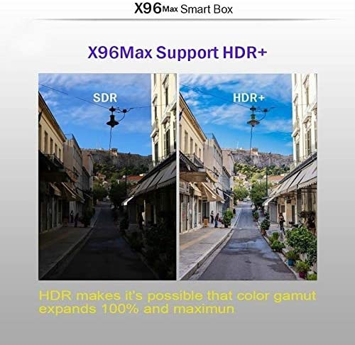 X96 Max Smart TV Box Android 8.1 Chip S905X2 Quad Core 2/4GB 16/32/64GB 2.4G&5.8GHz WiFi BT 1000M 4K IPTV Set top Box