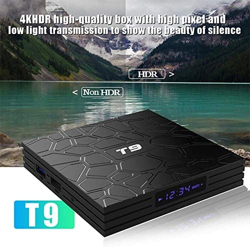 T9-RK3318 Network TV Set-top Box Android 9.0 4k HD Network Smart Video Player Smart TV Box (4+32GB/4+64GB)