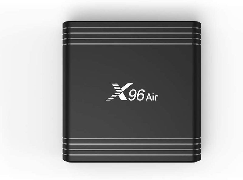 Android 9.0 X96 Air Smart TV Box, 4K Resolution 4GB RAM 64GB ROM, S905X3 Chip Quad Core 64-bit, 2.4Ghz+5Ghz WiFi HDMI2.0 USB3.0 Support TF Card