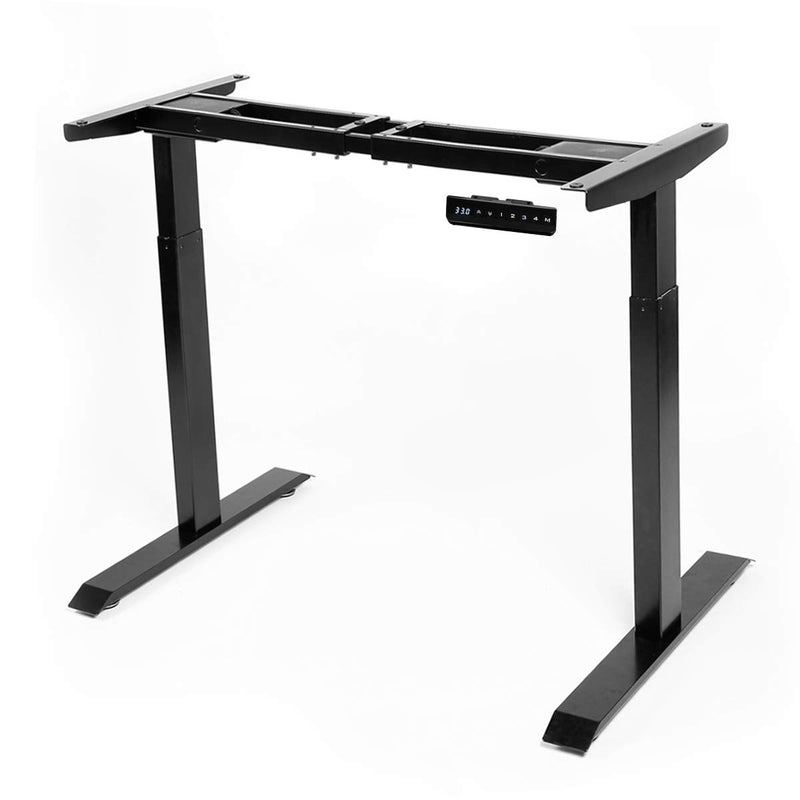 Electric Standing Desk Frame Motor Memory Preset Controller Black Dual