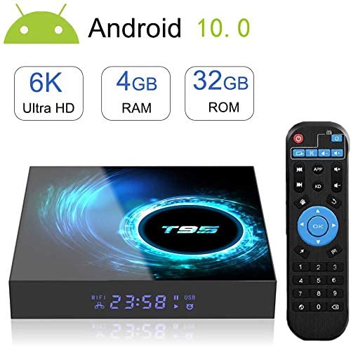 Android 9.0 TV Box 4K Ultra HD Android Box Quad Core 5G WiFi 4K HDMI Micro SD Android OTT TV Box 2GBRAM/16GB ROM Optional