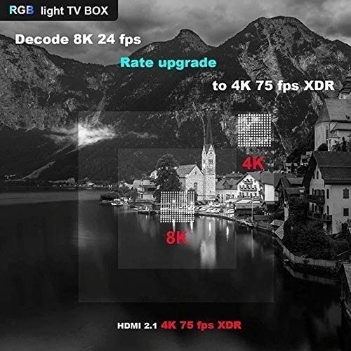 Samrt TV Box A95X F3 Android 9.0 TV Box 64GB 32GB 16GB 5G WiFi RGB Light Smart 4K Media Player with G30 Remote Control