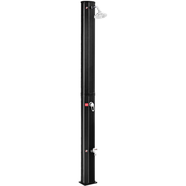 2-Section Solar Heated Shower Backyard Poolside Beach Pool Spa 9.3 gal