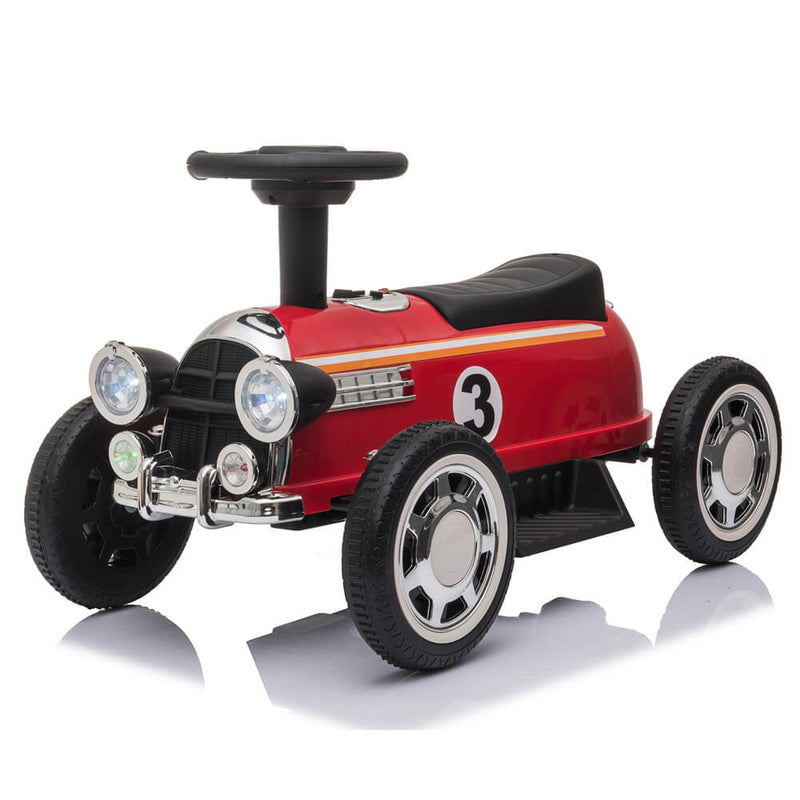 Kids Ride On Powered Motorcycle Ride On Toy With Music Player LED Lights 6V Red