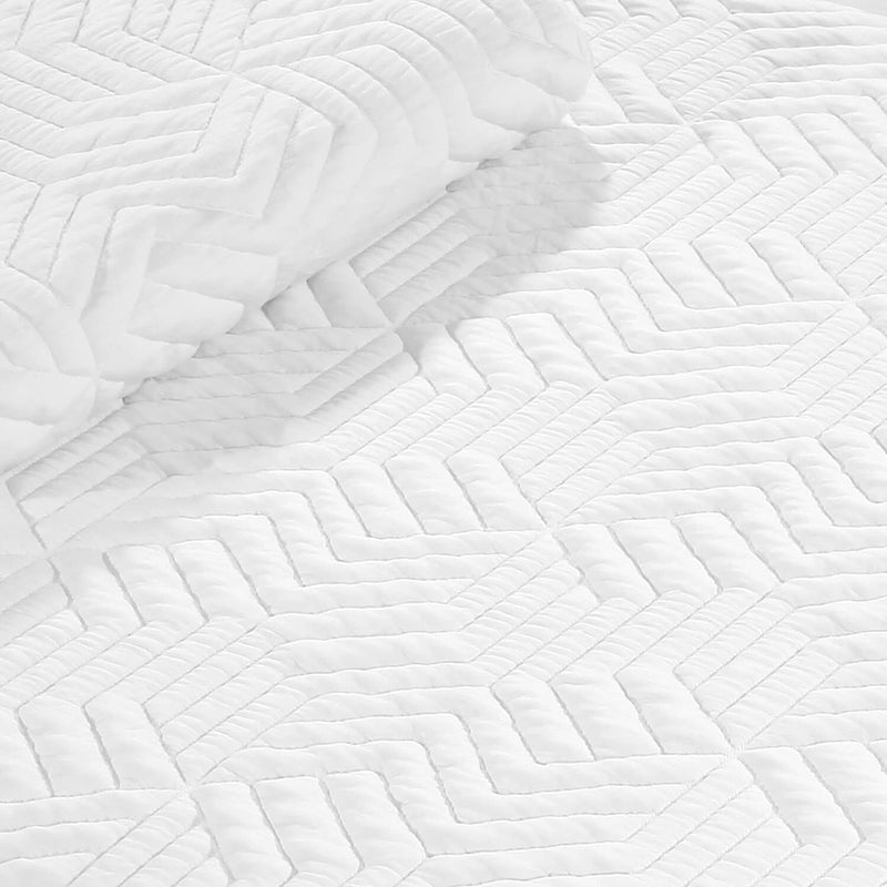 Three Layers Cool Medium High Softness Cotton Mattress with 2 Pillows Twin Size