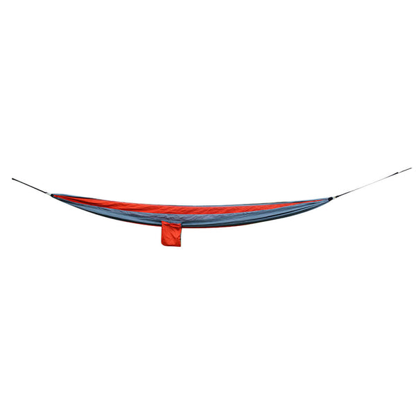 Nylon Parachute Fabric Double Hammock Orange & Gray