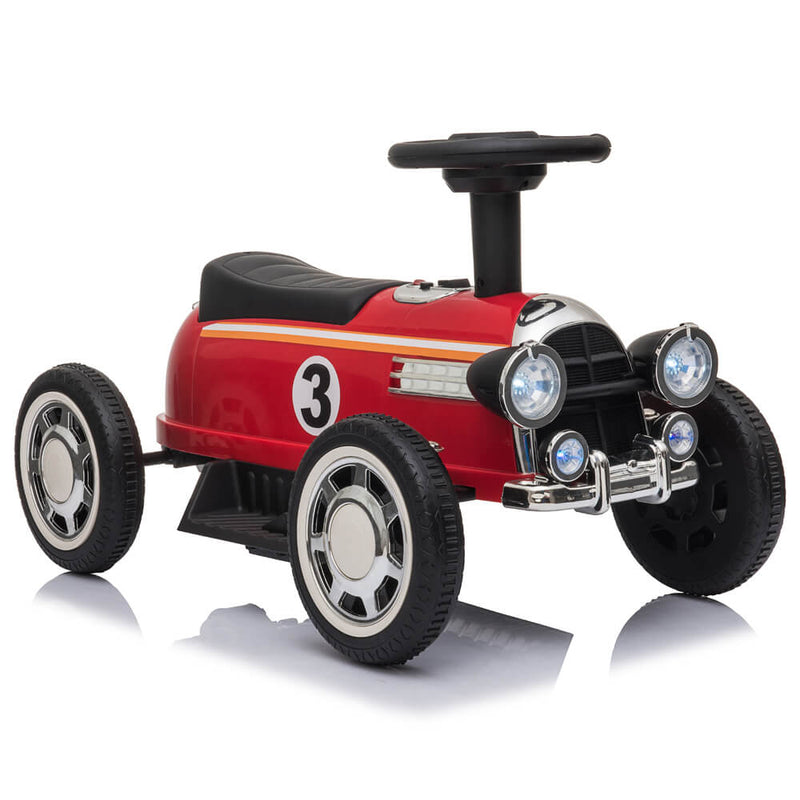 Kids Ride On Powered Motorcycle Ride On Toy With Music Player LED Lights 6V Red