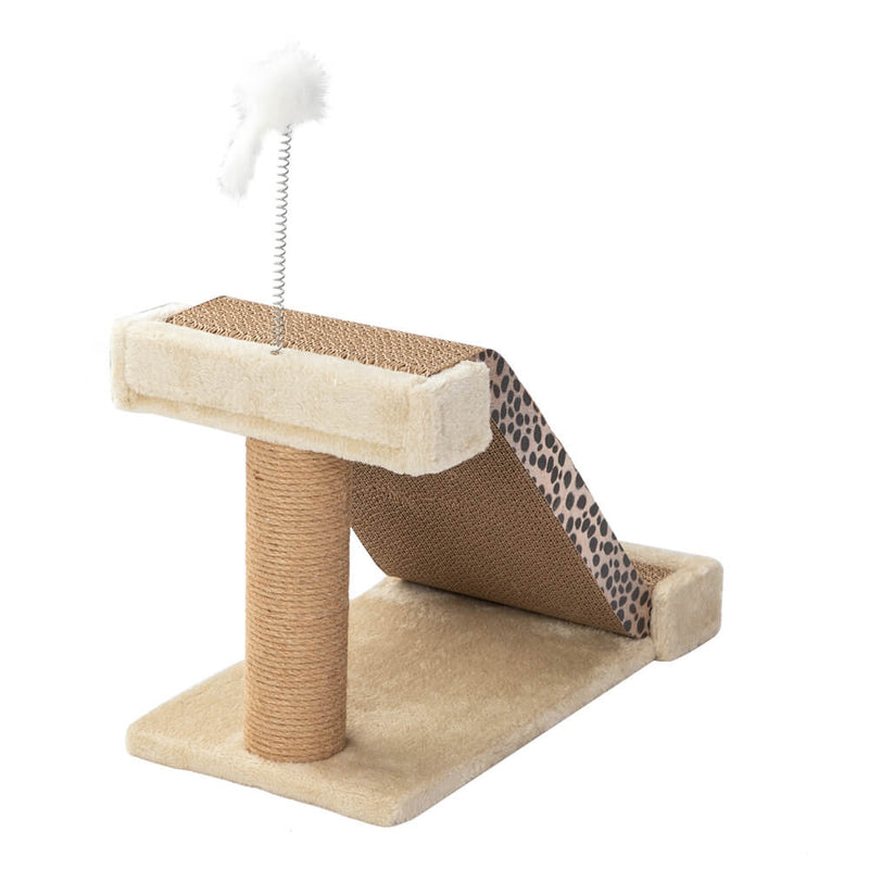 Cat Climbing Tree Cat Scratch Board Two-in-One Leopard Mark