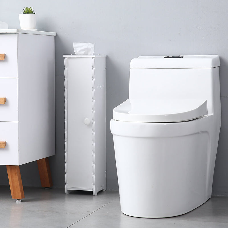 Paper Towel Storage Narrow Cabinet 26.5inches High Pvc