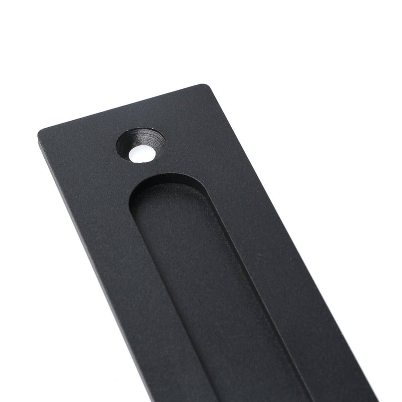 12 Inches Heavy Duty Pull and Flush Sliding Barn Door Handle Set Square