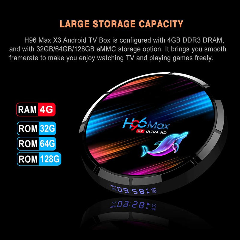 Smart TV Box Android 9.0 Ultra HD Smart Player