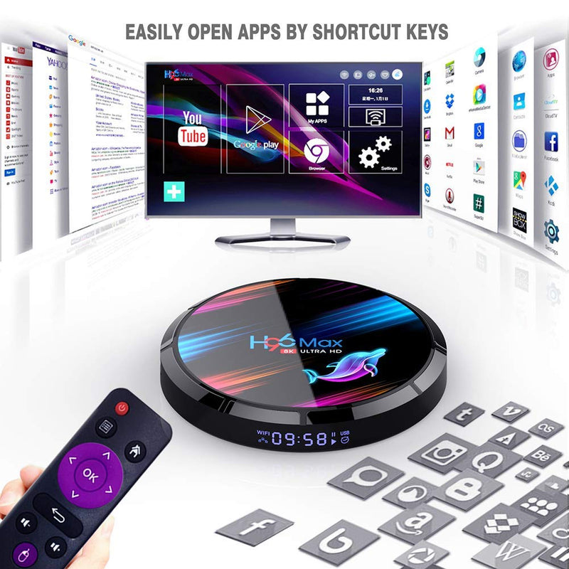Smart TV Box Android 9.0 Ultra HD Smart Player