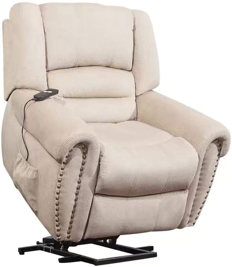 Large Power Lift Chair Recliner Sofa for Elderly Help Standing with Remote Control