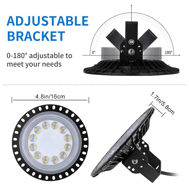50W Commercial Bay Lighting Garage Gym Light Warehouse Industrial Lighting