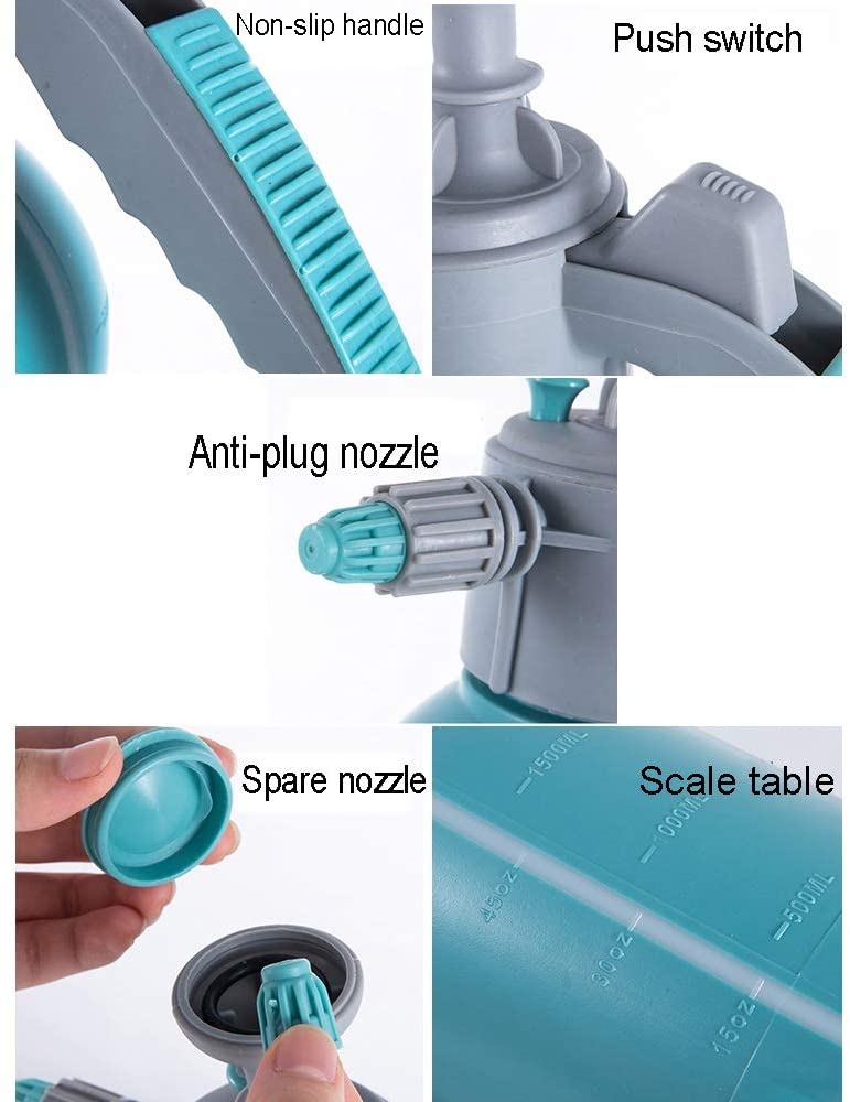 Watering Can with Extension Rod, Household Disinfection Cleaning Watering Spray Bottle