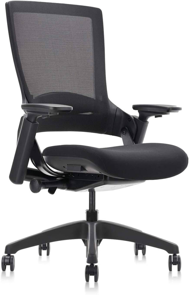 Ergonomic High Swivel Executive Chair with Adjustable Height 3D Arm Rest & Mesh Back, Black