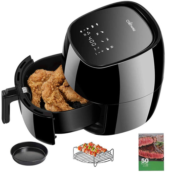 Power Air Fryer 8 in 1 Non Stick Black
