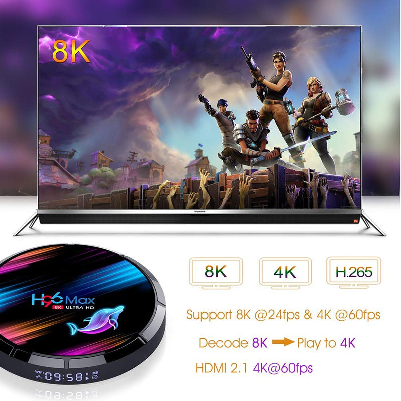 Smart TV Box Android 9.0 Ultra HD Smart Player