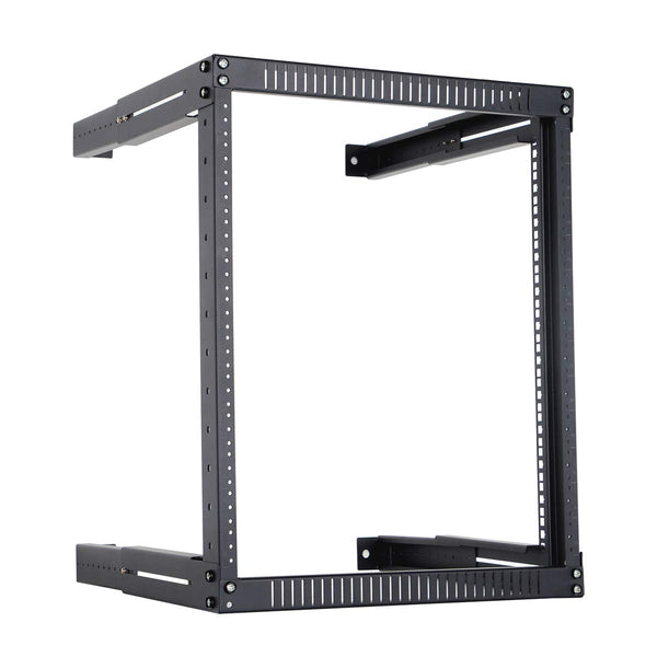 12U Network Rack Open Frame Server Rack Adjustable Depth