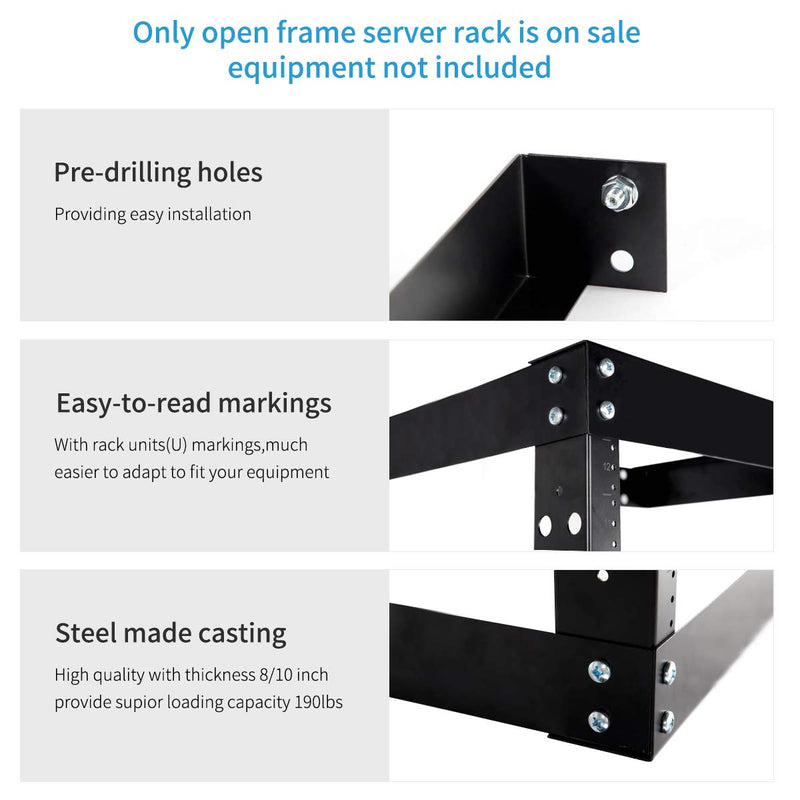 12U Network Rack Net Open Frame Server Rack