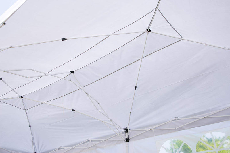 Outdoor 10x20 ft Canopy Party Tent Heavy Duty Gazebos Shelters White