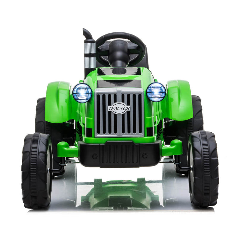 John Deere Ground Force Toy Tractor with Trailer For Kids Green