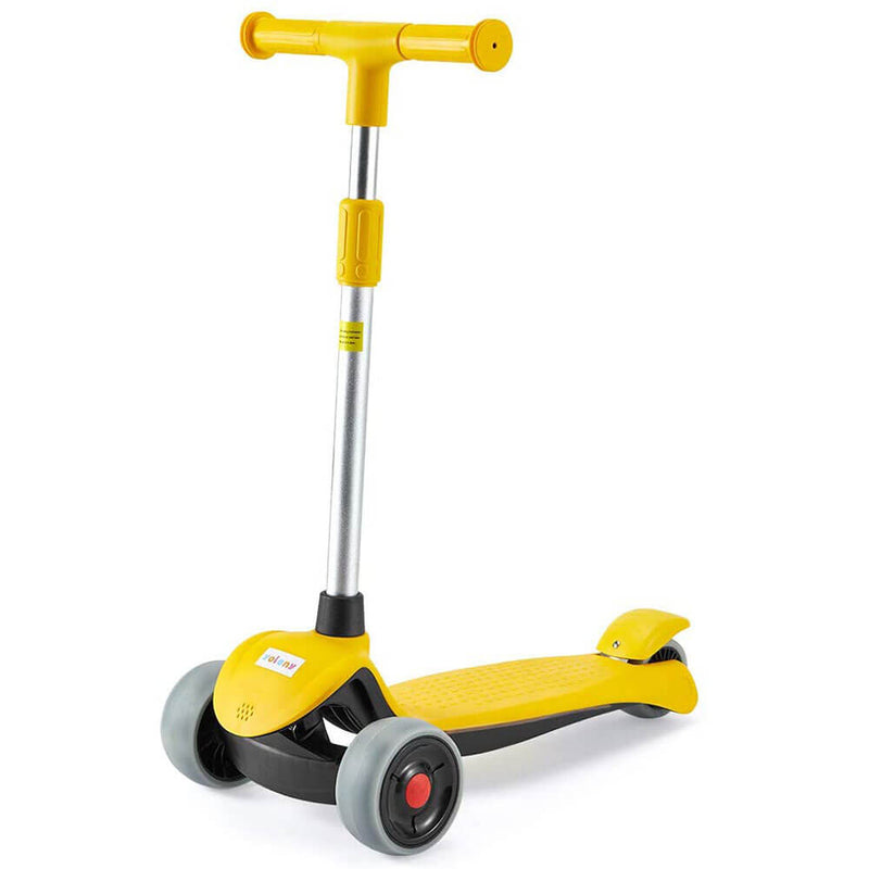 Scooter for Kids, LED Light-up Scooter, Kids Scooter with 3 Wheel LED Lights Yellow