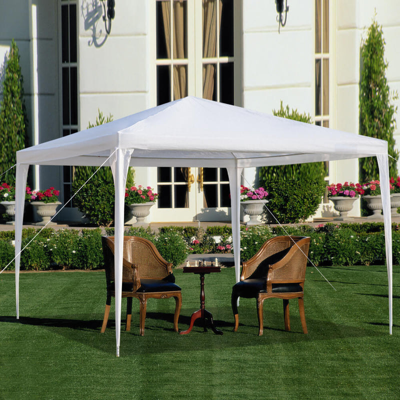 Three Sides Waterproof Tent with Spiral Tubes, 10 x 10 ft