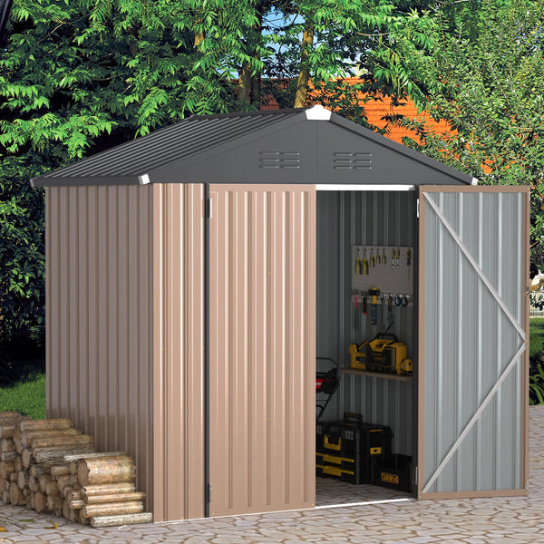 6' x 4' ft Outdoor Metal Storage