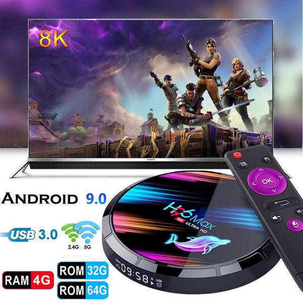 Smart TV Box Android 9.0 Ultra HD Smart Player