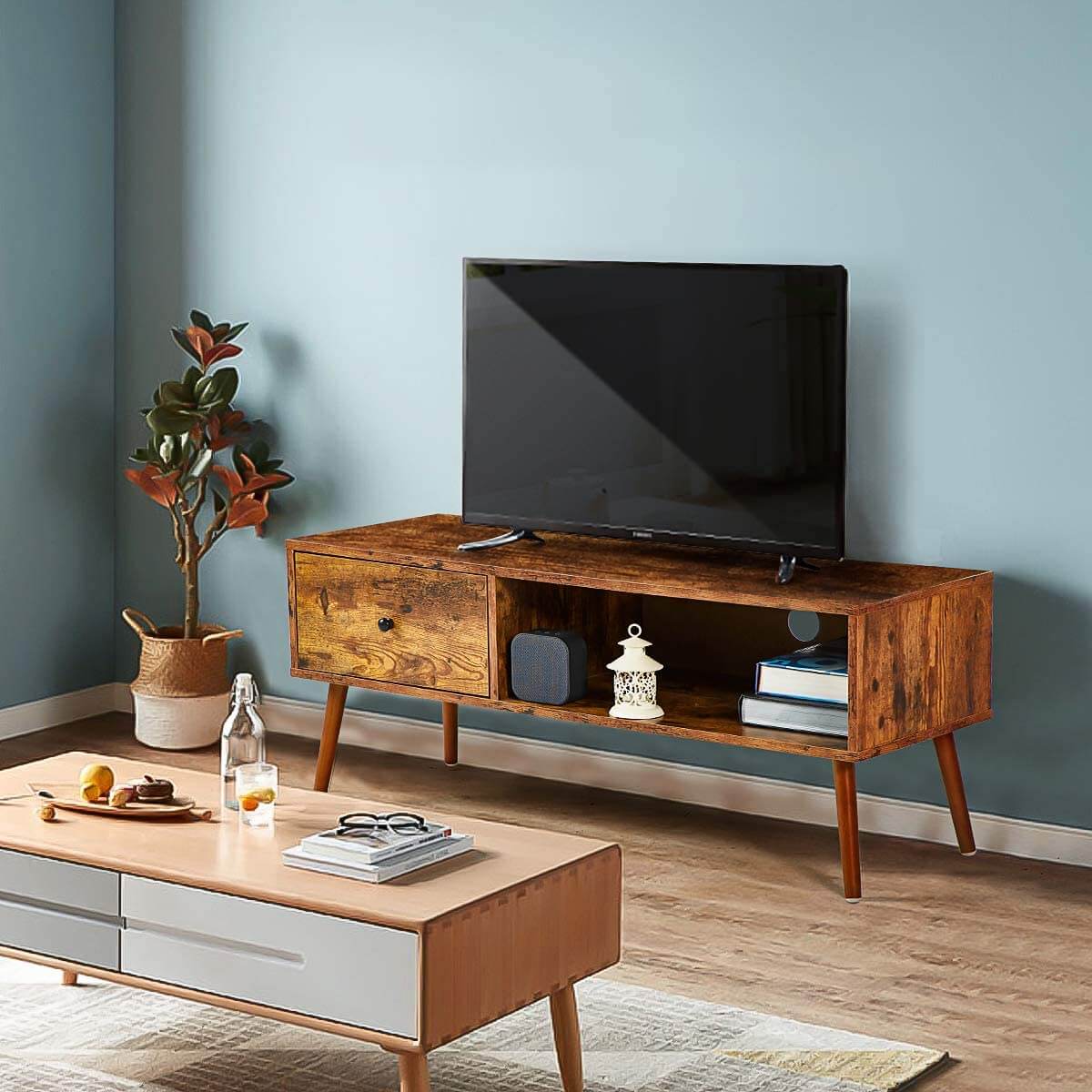 Amazon｜フリノ(Furinno) Camnus Modern Living テレビ台 60