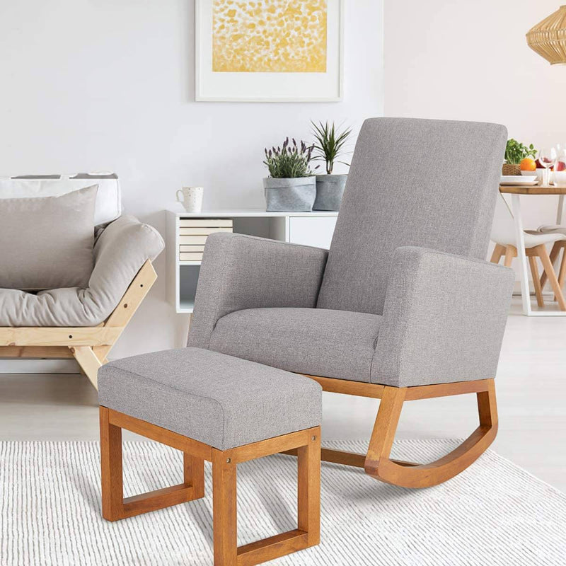 Retro ottoman footstool discount