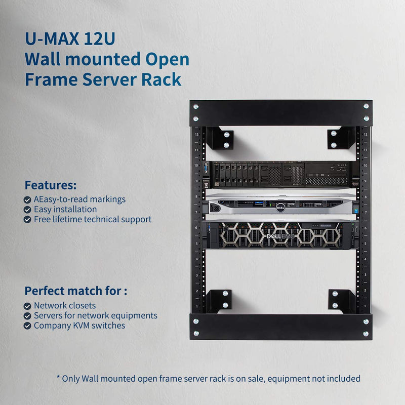 12U Network Rack Net Open Frame Server Rack