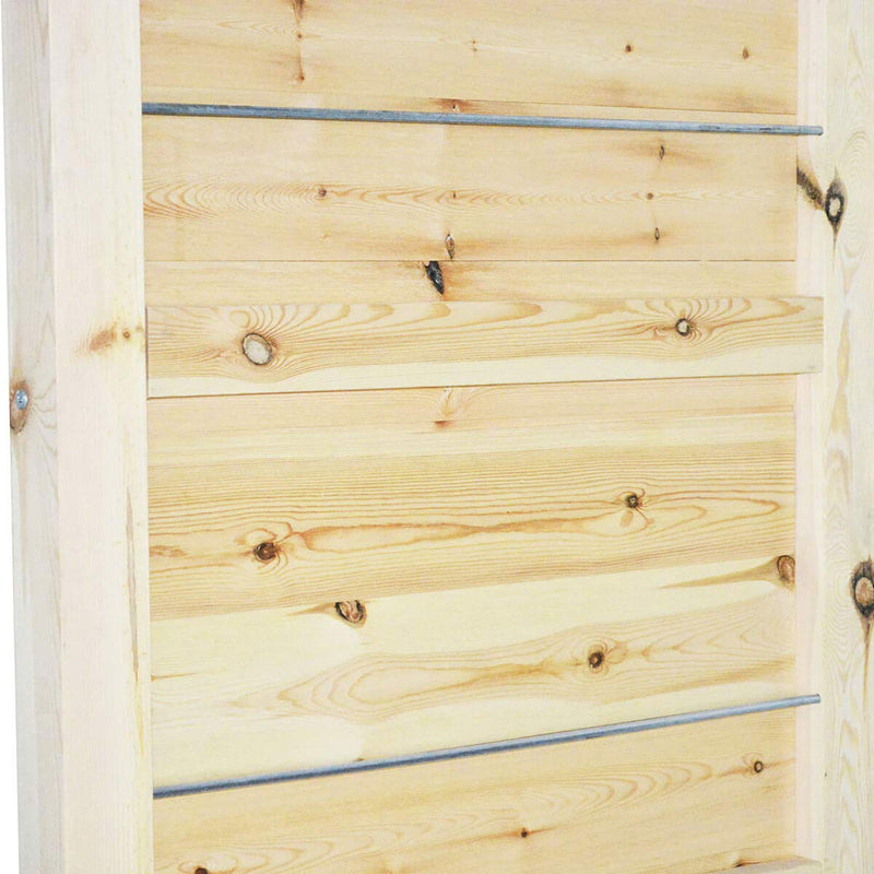 Barn Door Slab Knotty Pine Wood Door Panel Loft Style Door Panel Unfinished Panel