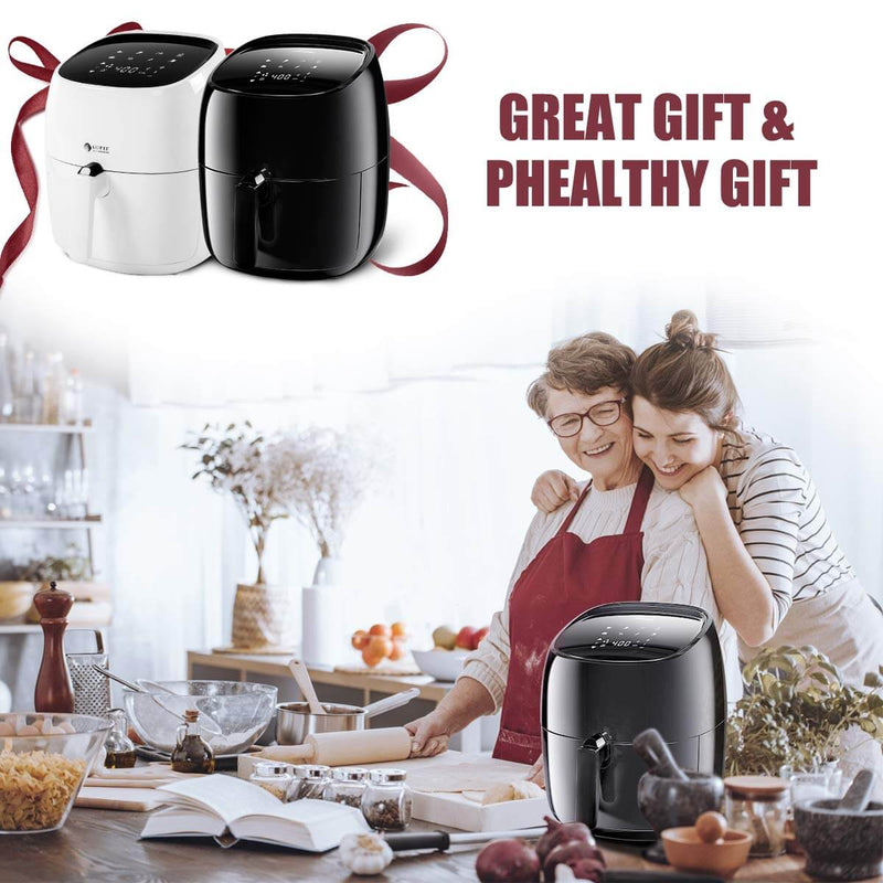 Power Air Fryer 8 in 1 Non Stick Black