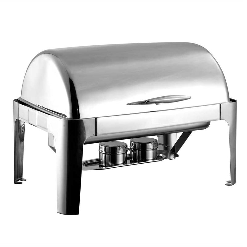 High Grade Rectangular Clamshell Buffet Stove Chafing Dish Food Warmer