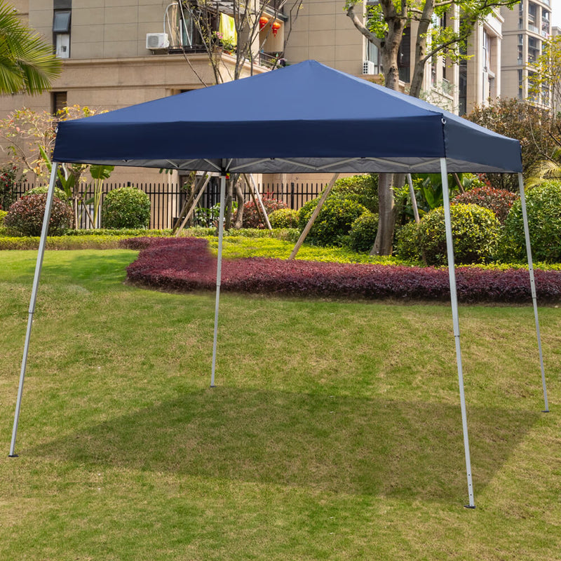 Homhum Outdoor Portable Canopies Tent 10 x 10 ft Blue