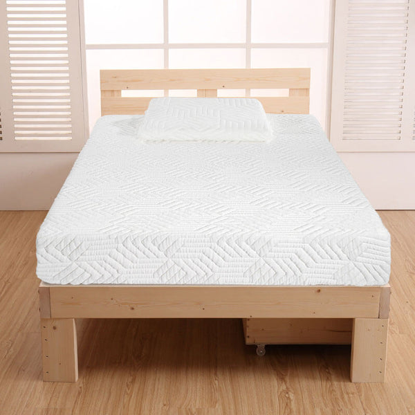 Two Layers Firm High Softness Cotton Mattress Twin Size