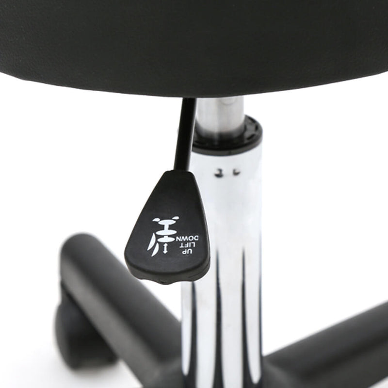 Adjustable Hydraulic Rolling Swivel Salon Stool Chair Black